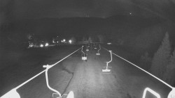 Lanovka - pohled dolů