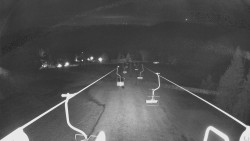 Lanovka - pohled dolů