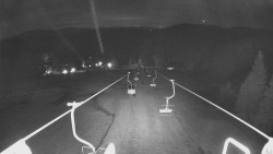 Lanovka - pohled dolů