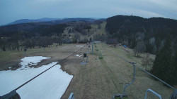 Lanovka - pohled dolů