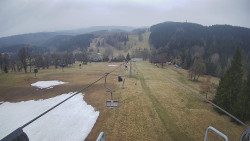 Lanovka - pohled dolů