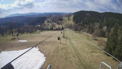 Lanovka - pohled dolů