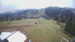 Lanovka - pohled dolů