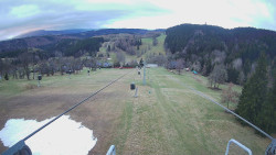 Lanovka - pohled dolů