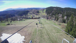 Lanovka - pohled dolů