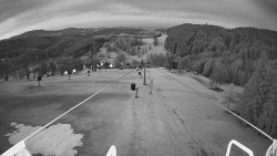 Lanovka - pohled dolů