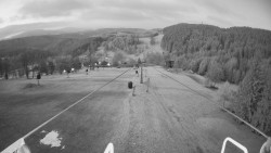 Lanovka - pohled dolů