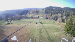 Lanovka - pohled dolů