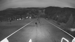 Lanovka - pohled dolů