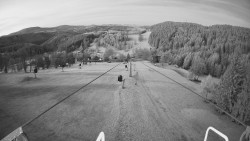 Lanovka - pohled dolů