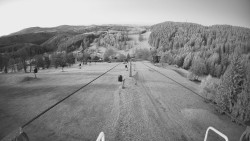 Lanovka - pohled dolů