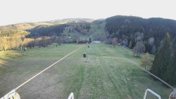 Lanovka - pohled dolů