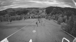 Lanovka - pohled dolů