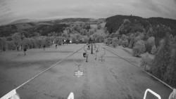 Lanovka - pohled dolů