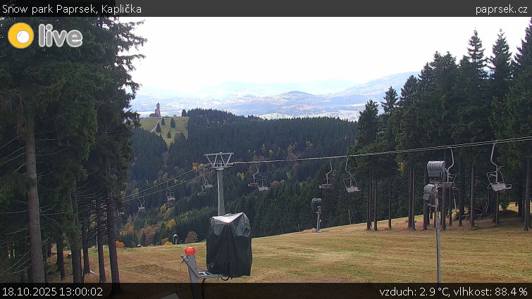 Snow park Paprsek - Kaplička - 18.10.2025 v 13:00 Snow park Paprsek - Kaplička - 18.10.2025 v 13:00