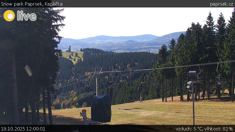 Snow park Paprsek - Kaplička - 19.10.2025 v 12:00 Snow park Paprsek - Kaplička - 19.10.2025 v 12:00