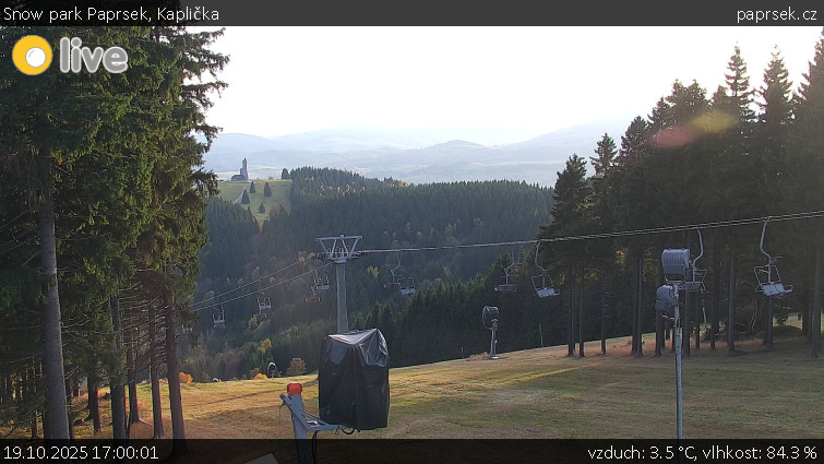 Snow park Paprsek - Kaplička - 19.10.2025 v 17:00 Snow park Paprsek - Kaplička - 19.10.2025 v 17:00