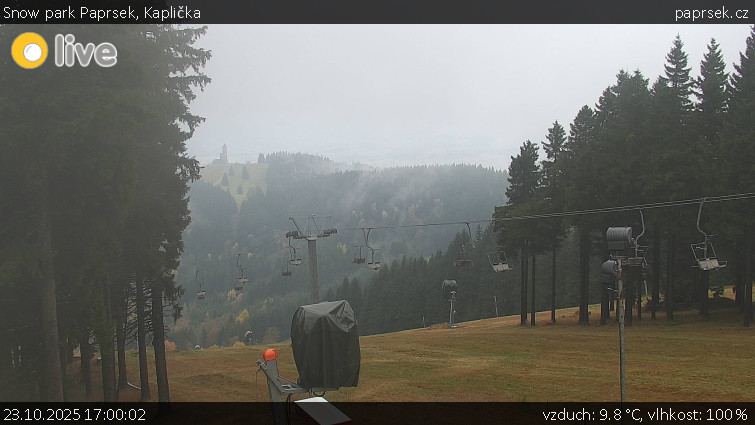 Snow park Paprsek - Kaplička - 23.10.2025 v 17:00 Snow park Paprsek - Kaplička - 23.10.2025 v 17:00
