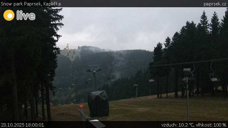 Snow park Paprsek - Kaplička - 23.10.2025 v 18:00 Snow park Paprsek - Kaplička - 23.10.2025 v 18:00