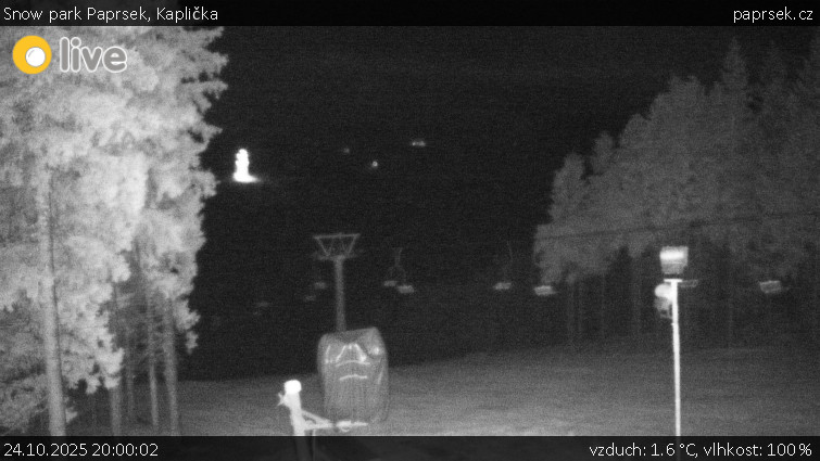 Snow park Paprsek - Kaplička - 24.10.2025 v 20:00 Snow park Paprsek - Kaplička - 24.10.2025 v 20:00
