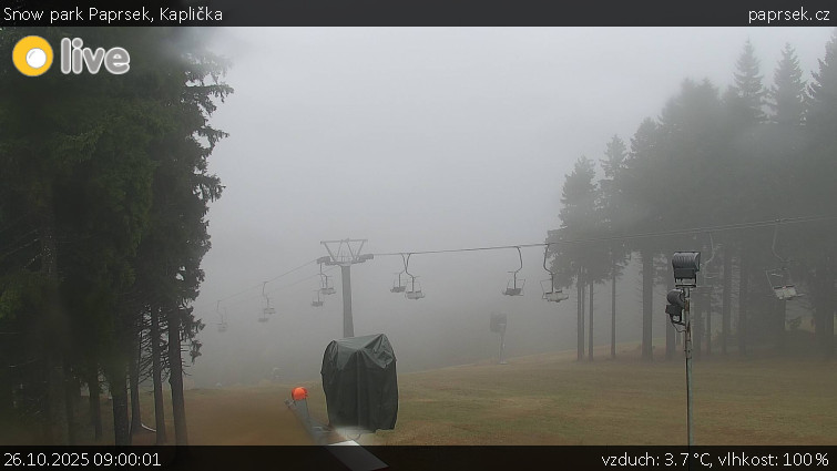 Snow park Paprsek - Kaplička - 26.10.2025 v 09:00 Snow park Paprsek - Kaplička - 26.10.2025 v 09:00