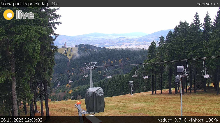 Snow park Paprsek - Kaplička - 26.10.2025 v 12:00 Snow park Paprsek - Kaplička - 26.10.2025 v 12:00