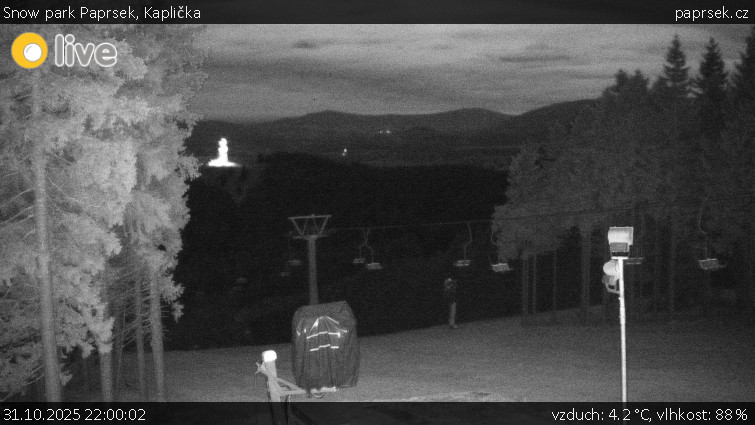 Snow park Paprsek - Kaplička - 31.10.2025 v 22:00 Snow park Paprsek - Kaplička - 31.10.2025 v 22:00