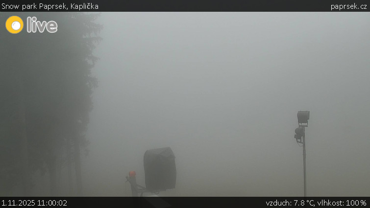 Snow park Paprsek - Kaplička - 1.11.2025 v 11:00 Snow park Paprsek - Kaplička - 1.11.2025 v 11:00