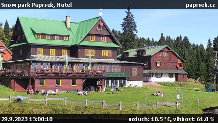 Snow park Paprsek - Hotel - 29.9.2023 v 13:00