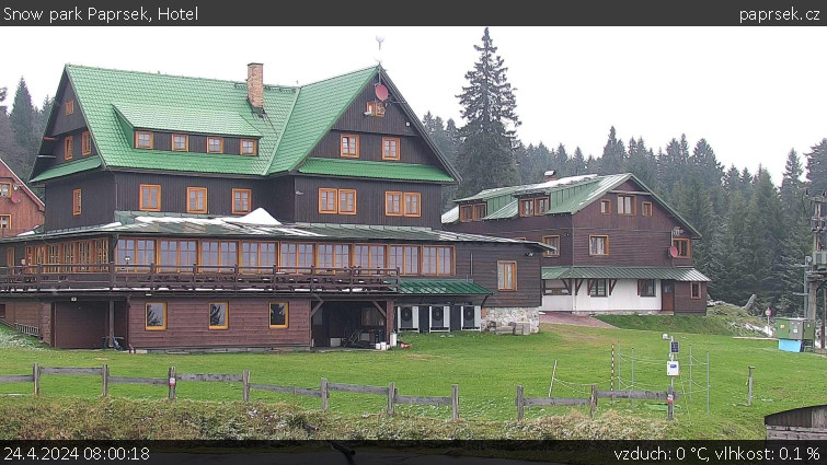 Snow park Paprsek - Hotel - 24.4.2024 v 08:00