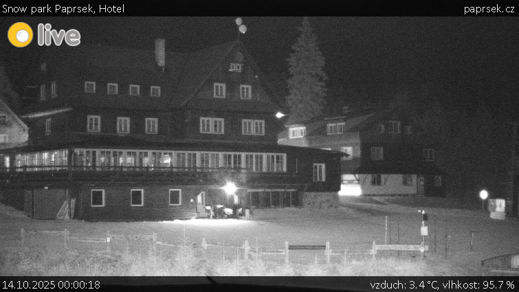 Snow park Paprsek - Hotel - 14.10.2025 v 00:00 Snow park Paprsek - Hotel - 14.10.2025 v 00:00