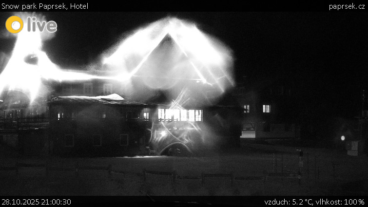 Snow park Paprsek - Hotel - 28.10.2025 v 21:00 Snow park Paprsek - Hotel - 28.10.2025 v 21:00