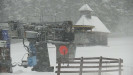 Snow park Paprsek - Výstupní stanice - 11.3.2023 v 08:45