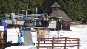 Snow park Paprsek - Výstupní stanice - 18.3.2023 v 08:45
