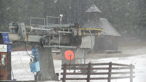 Snow park Paprsek - Výstupní stanice - 2.4.2023 v 07:45