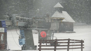 Snow park Paprsek - Výstupní stanice - 7.4.2023 v 07:15