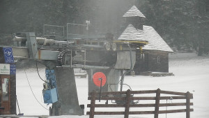 Snow park Paprsek - Výstupní stanice - 7.4.2023 v 08:45