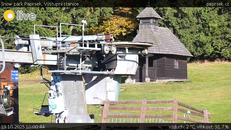 Snow park Paprsek - Výstupní stanice - 19.10.2025 v 10:00 Snow park Paprsek - Výstupní stanice - 19.10.2025 v 10:00