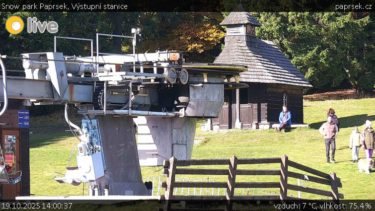 Snow park Paprsek - Výstupní stanice - 19.10.2025 v 14:00 Snow park Paprsek - Výstupní stanice - 19.10.2025 v 14:00