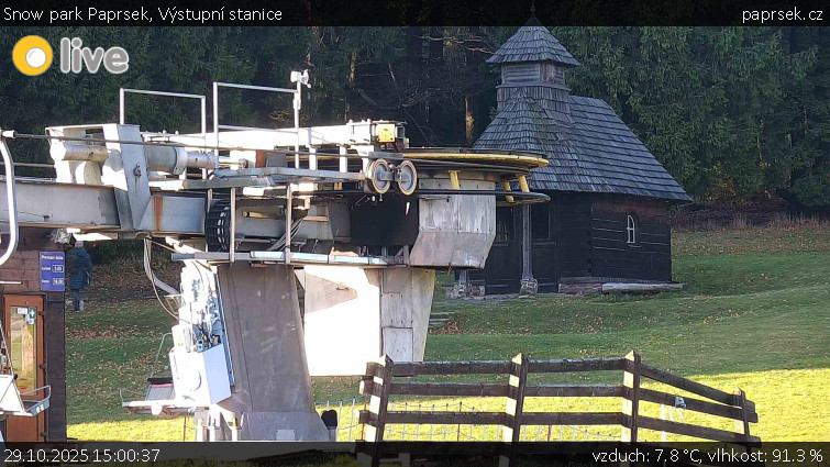 Snow park Paprsek - Výstupní stanice - 29.10.2025 v 15:00 Snow park Paprsek - Výstupní stanice - 29.10.2025 v 15:00