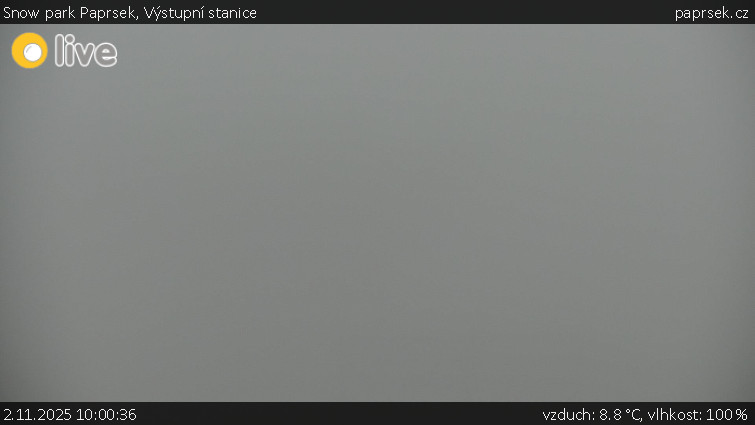 Snow park Paprsek - Výstupní stanice - 2.11.2025 v 10:00 Snow park Paprsek - Výstupní stanice - 2.11.2025 v 10:00