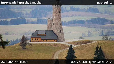 Snow park Paprsek - Lanovka - 25.3.2023 v 11:15