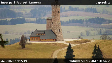 Snow park Paprsek - Lanovka - 26.3.2023 v 16:15