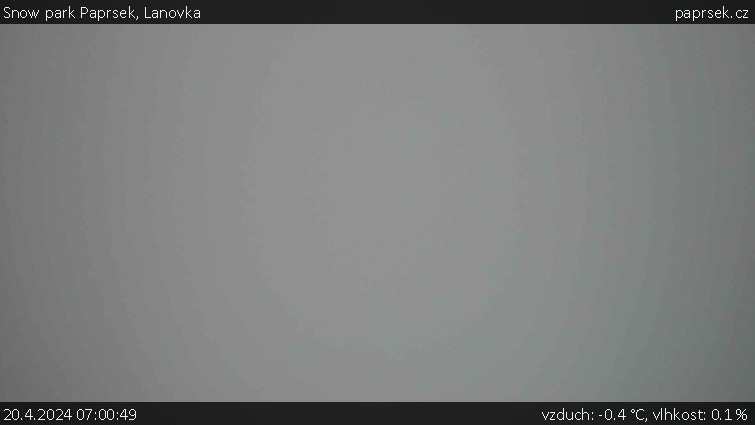 Snow park Paprsek - Lanovka - 20.4.2024 v 07:00