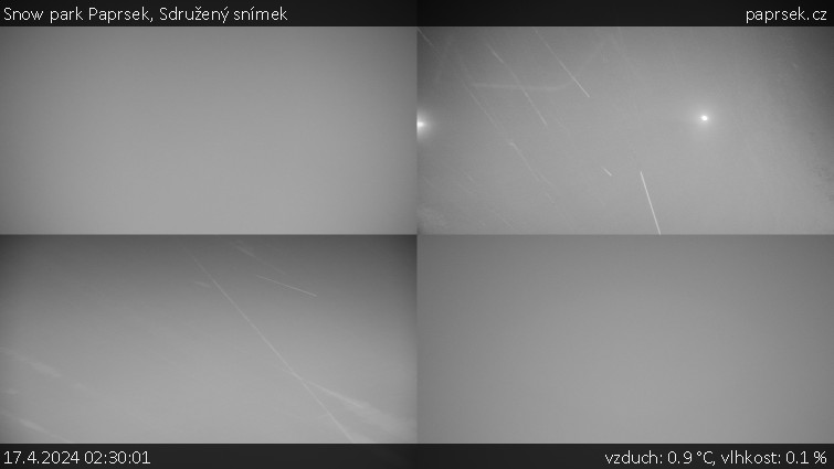 Snow park Paprsek - Sdružený snímek - 17.4.2024 v 02:30