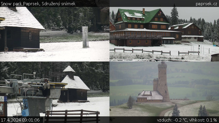 Snow park Paprsek - Sdružený snímek - 17.4.2024 v 09:01