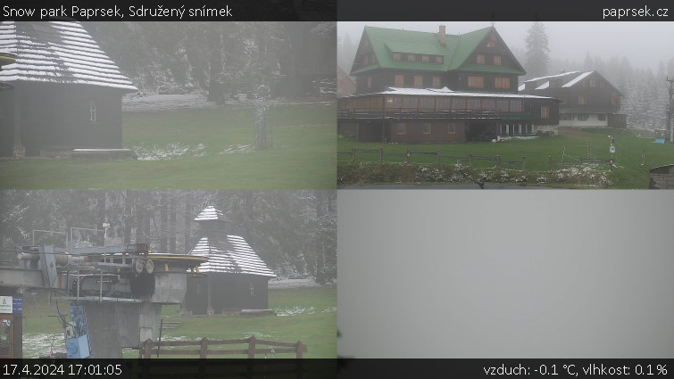 Snow park Paprsek - Sdružený snímek - 17.4.2024 v 17:01
