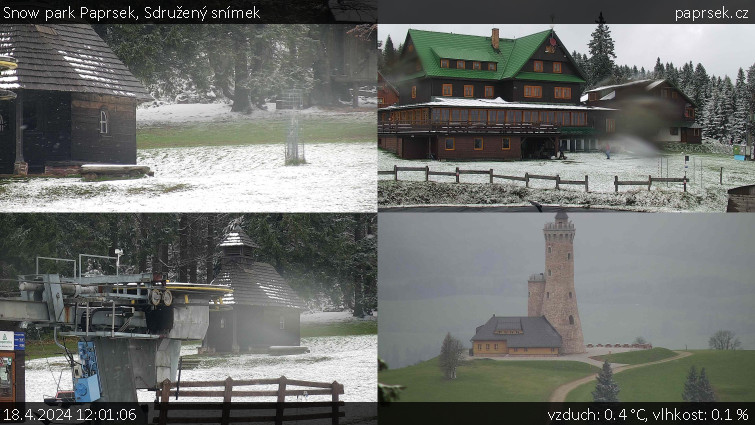 Snow park Paprsek - Sdružený snímek - 18.4.2024 v 12:01