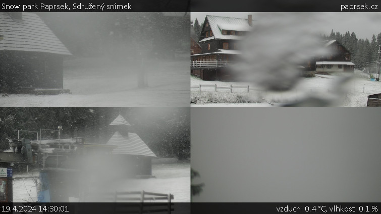 Snow park Paprsek - Sdružený snímek - 19.4.2024 v 14:30