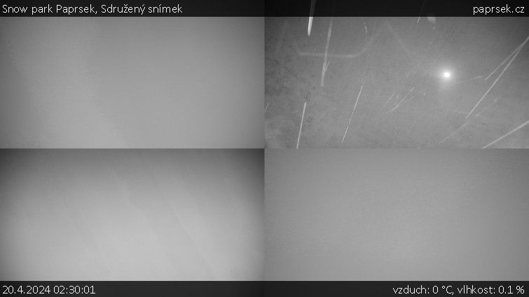 Snow park Paprsek - Sdružený snímek - 20.4.2024 v 02:30